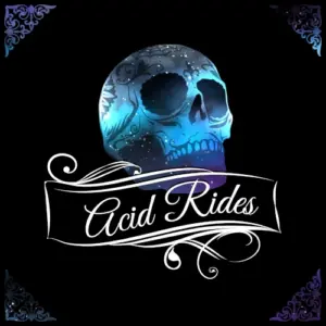 Portada del Ã¡lbum Acid Rides. Wild Roses.